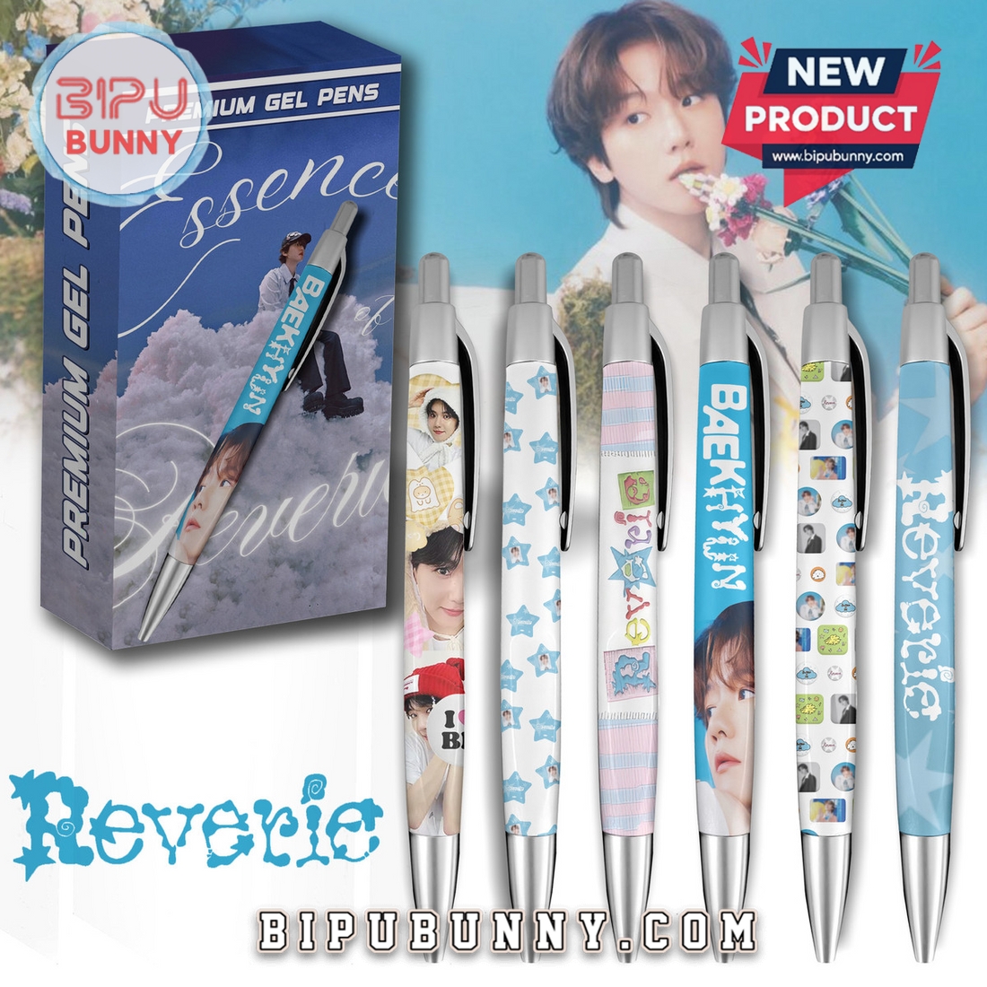 Baek Hyun Premium Gel Pens Baek Hyun Premium Gel Pens
