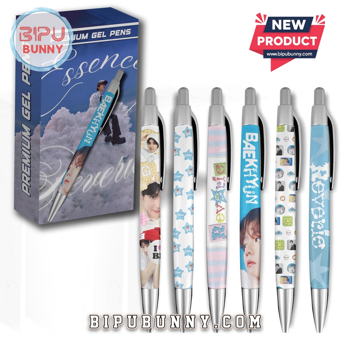 Baek Hyun Premium Gel Pens Baek Hyun Premium Gel Pens