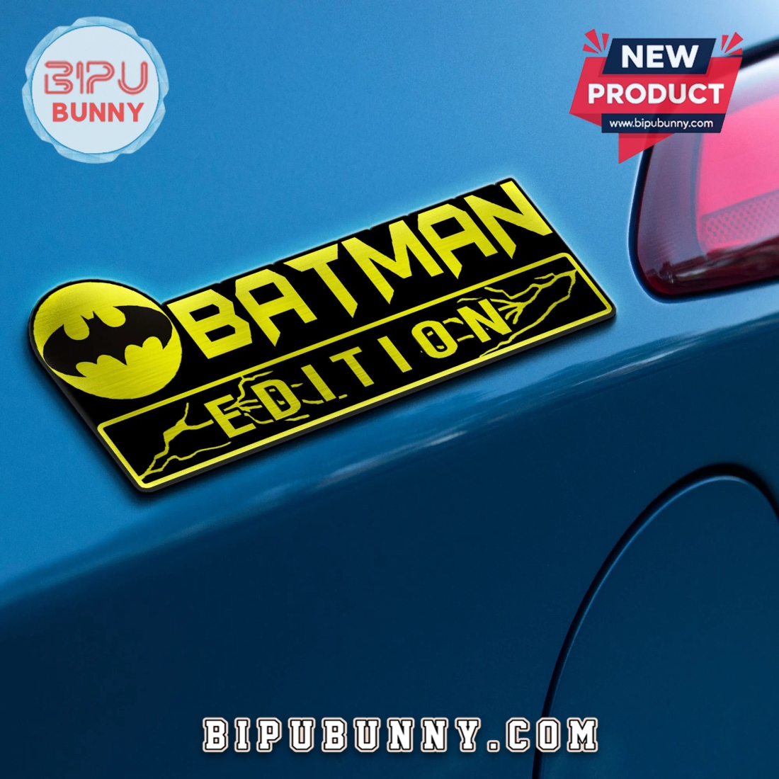 Batman Edition Laser Engraved Car Badge Batman Edition Laser Engraved Car Badge