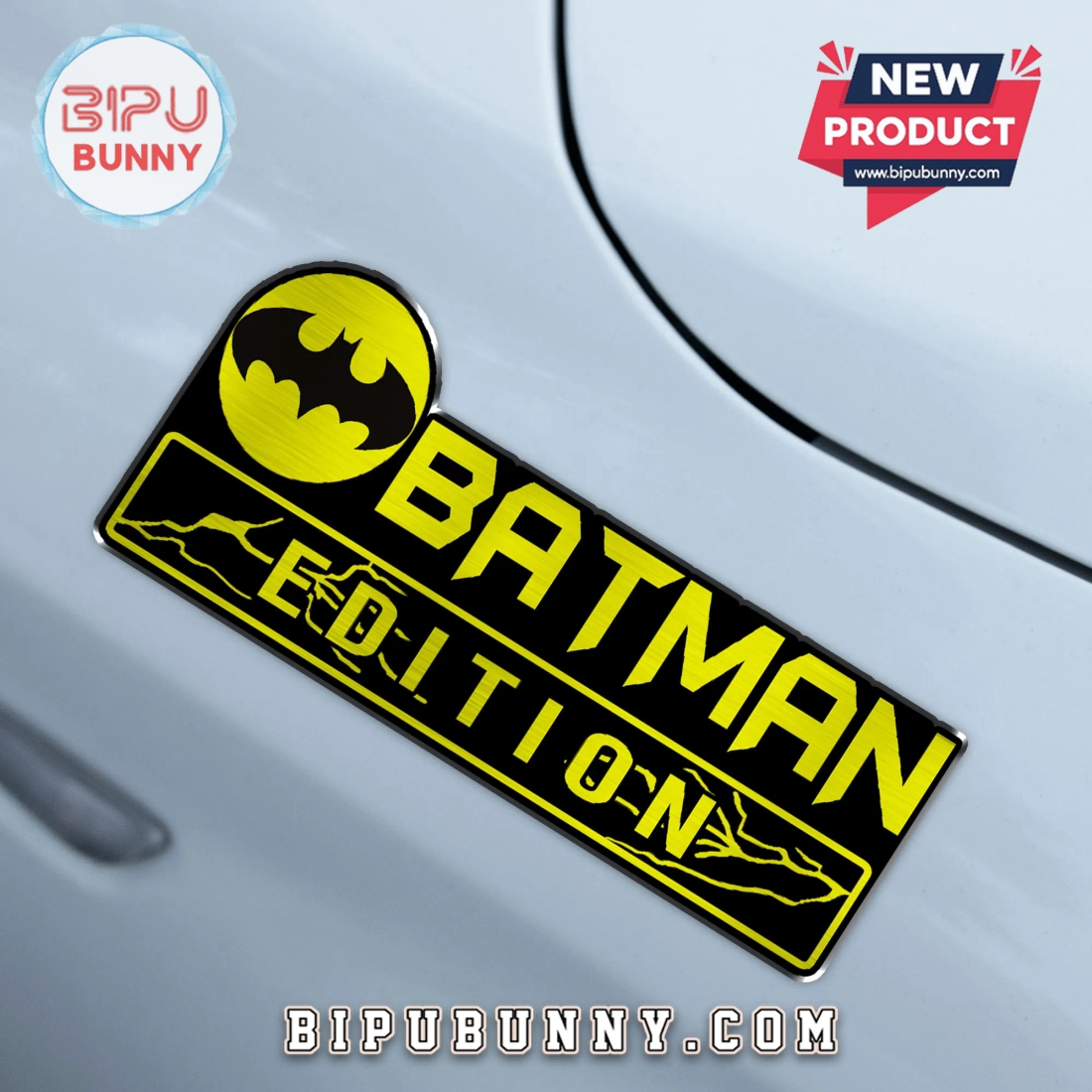 Batman Edition Laser Engraved Car Badge Batman Edition Laser Engraved Car Badge