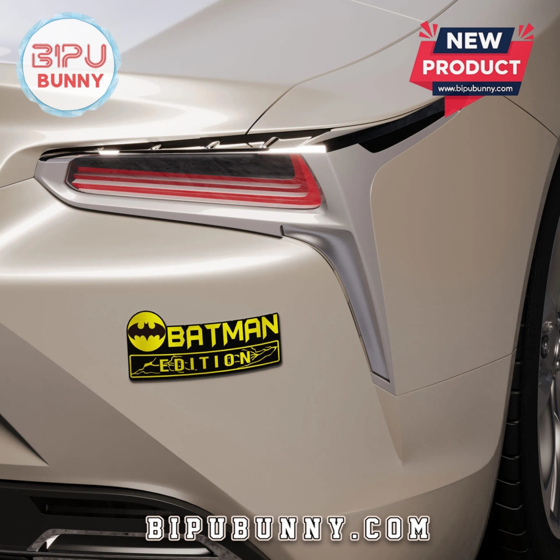 Batman Edition Laser Engraved Car Badge Batman Edition Laser Engraved Car Badge