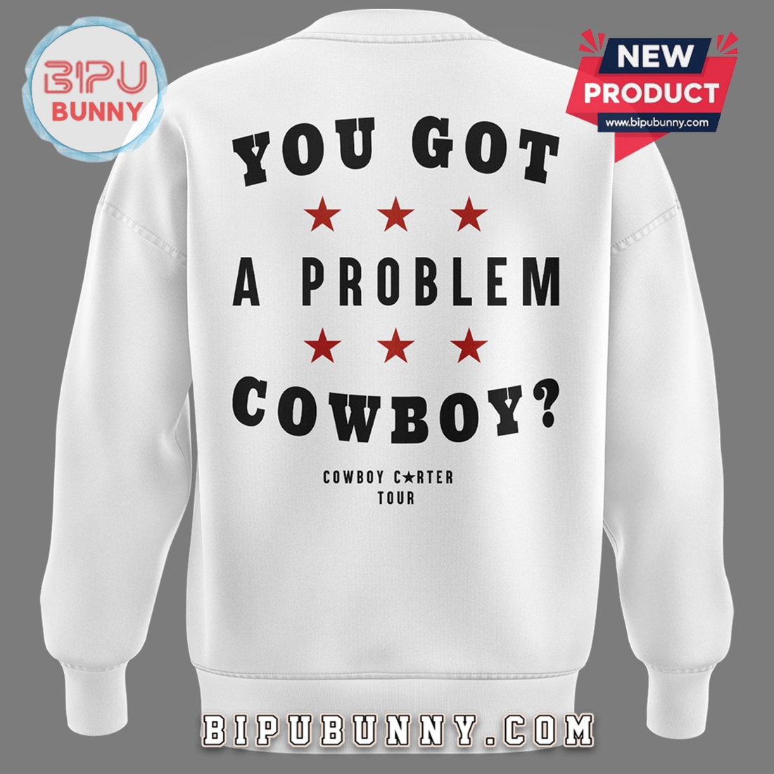 Beyonce Cowboy Carter Tour 2025 White Hoodie Beyonce Cowboy Carter Tour 2025 White Hoodie