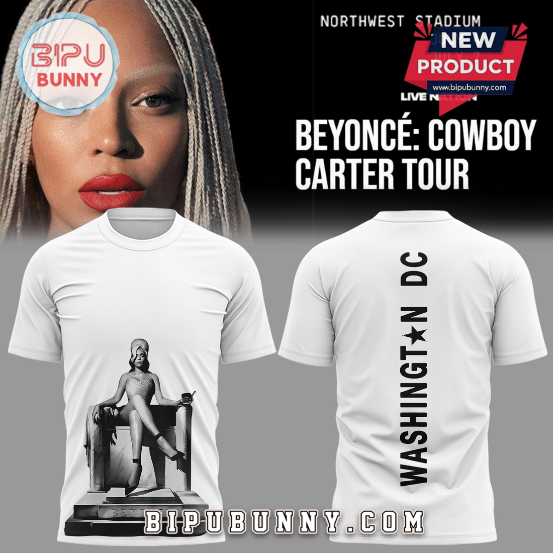 Beyonce x Washington DC Limited Edition Hoodie Beyonce x Washington DC Limited Edition Hoodie