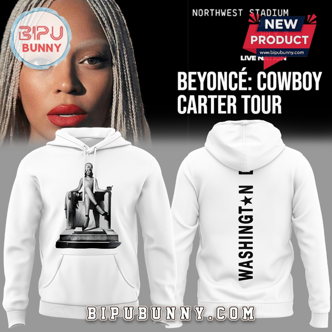 Beyonce x Washington DC Limited Edition Hoodie And Pants Beyonce x Washington DC Limited Edition Hoodie And Pants