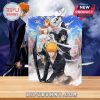 Bleach Advent Calendar displaying artwork and opening doors revealing collectible figurines of characters like Ichigo.