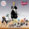 Collectible figurines from the Bleach 24 Days Advent Calendar 2025 featuring characters and swords.