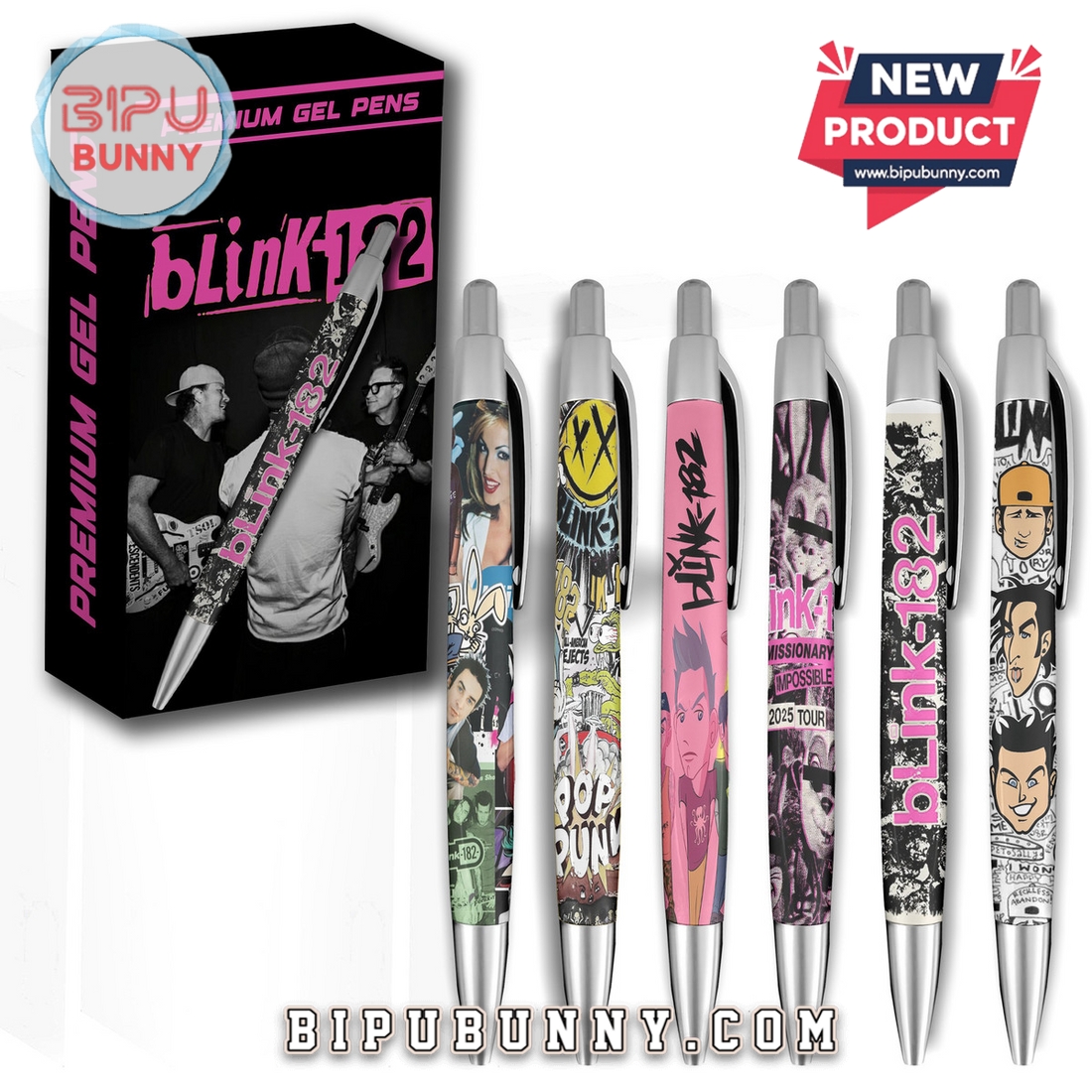 blink-182 Premium Gel Pens blink-182 Premium Gel Pens