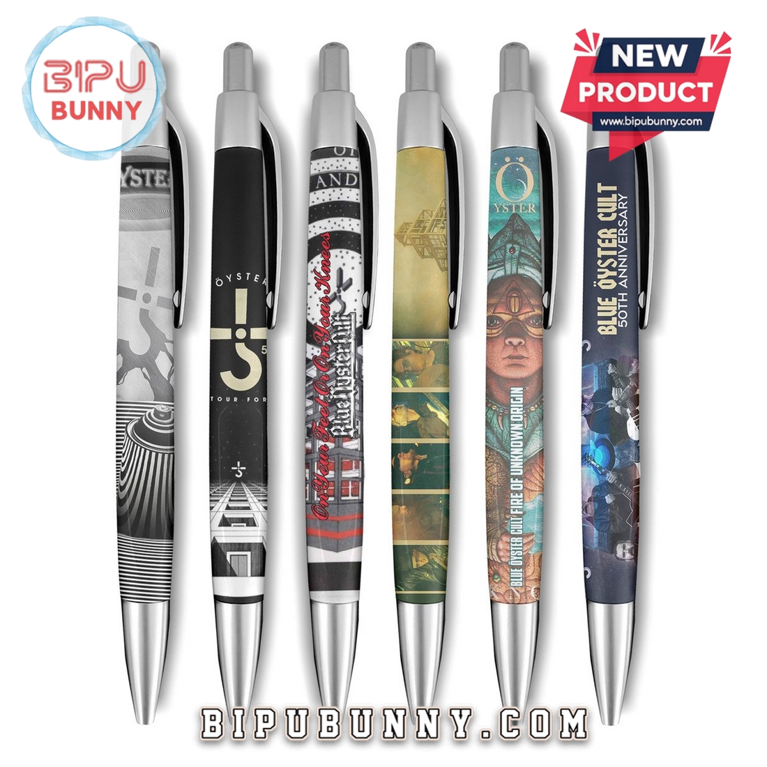 Blue Öyster Cult Premium Gel Pens Blue Öyster Cult Premium Gel Pens
