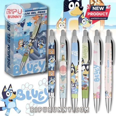 Bluey and Bingo Premium Gel Pens Bluey and Bingo Premium Gel Pens