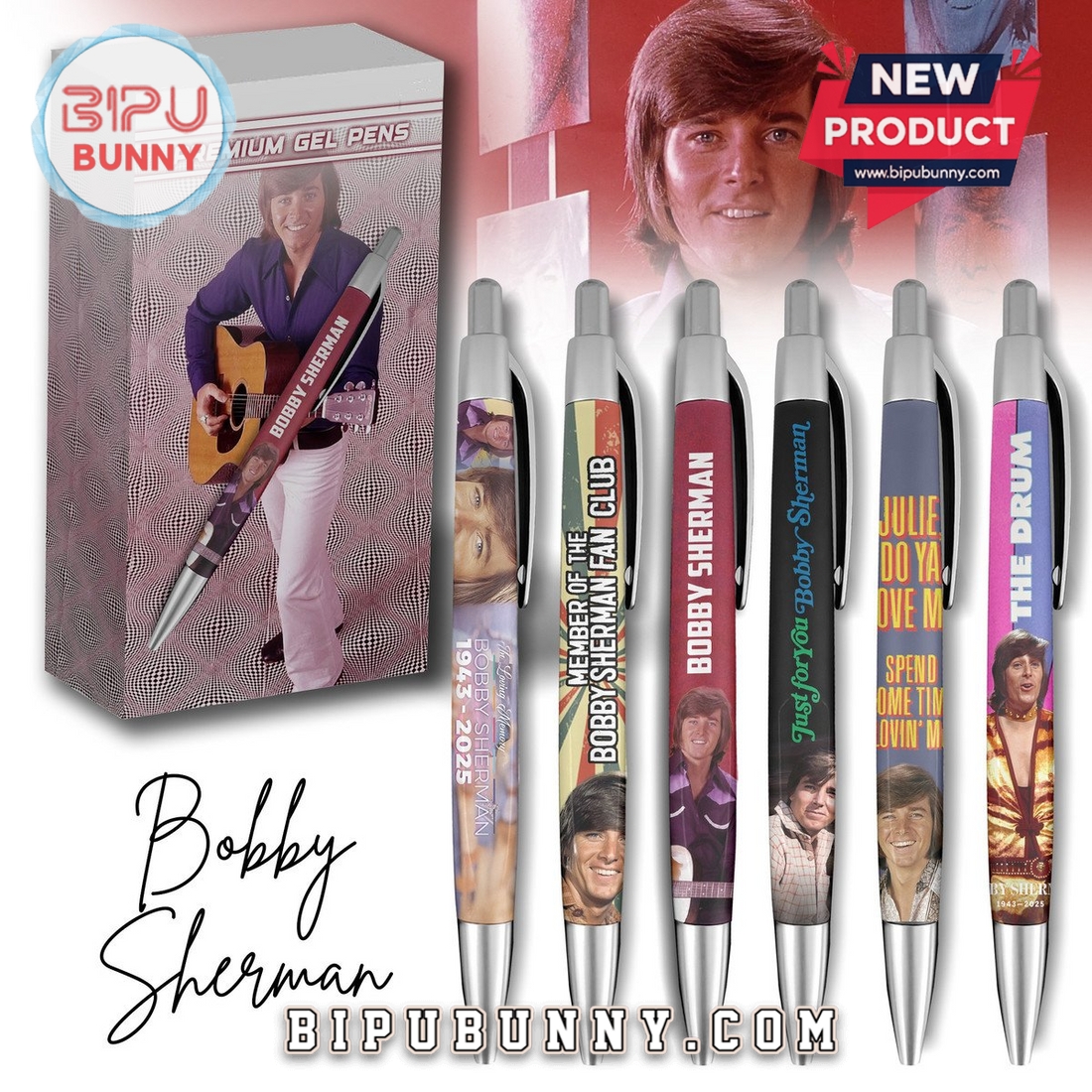 Bobby Sherman Premium Gel Pens Bobby Sherman Premium Gel Pens