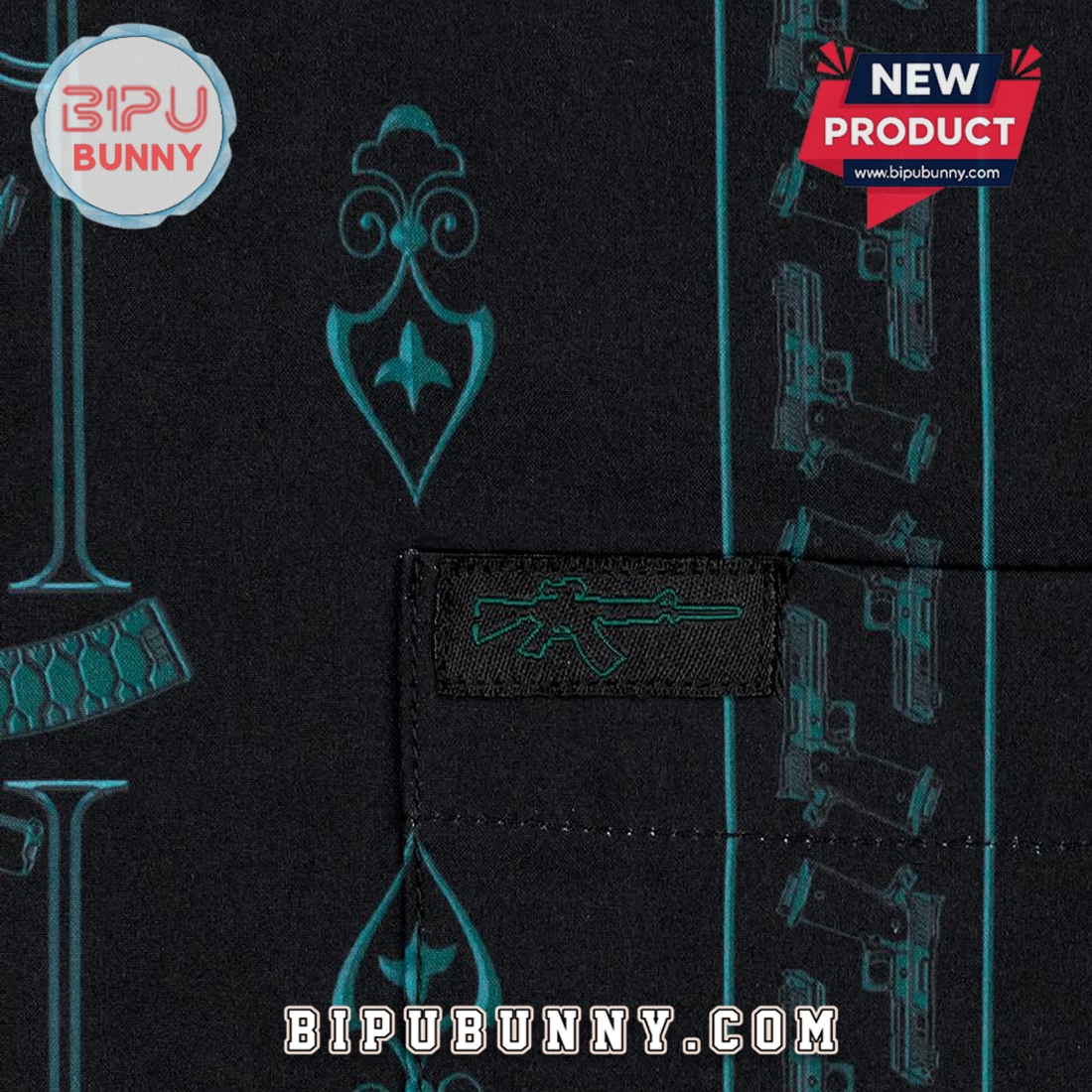 Boogeyman Pearl Snaps Hawaiian Aloha Shirt Boogeyman Pearl Snaps Hawaiian Aloha Shirt