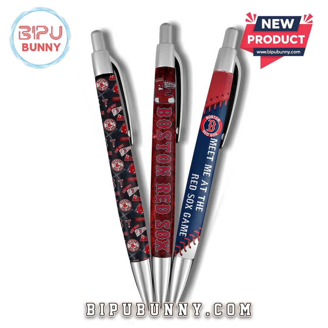 Boston Red Sox MLB Premium Gel Pens Boston Red Sox MLB Premium Gel Pens