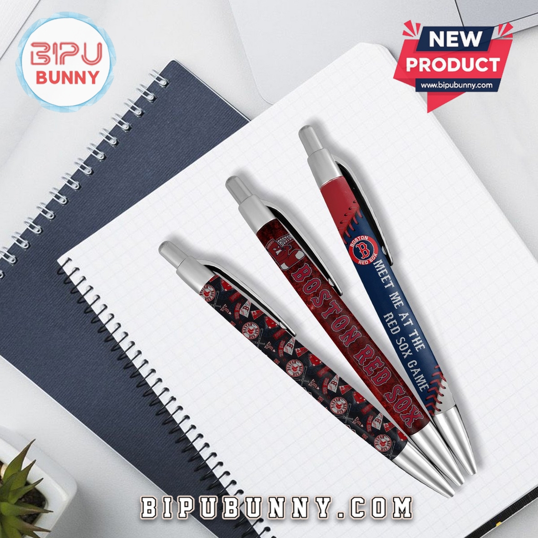 Boston Red Sox MLB Premium Gel Pens Boston Red Sox MLB Premium Gel Pens