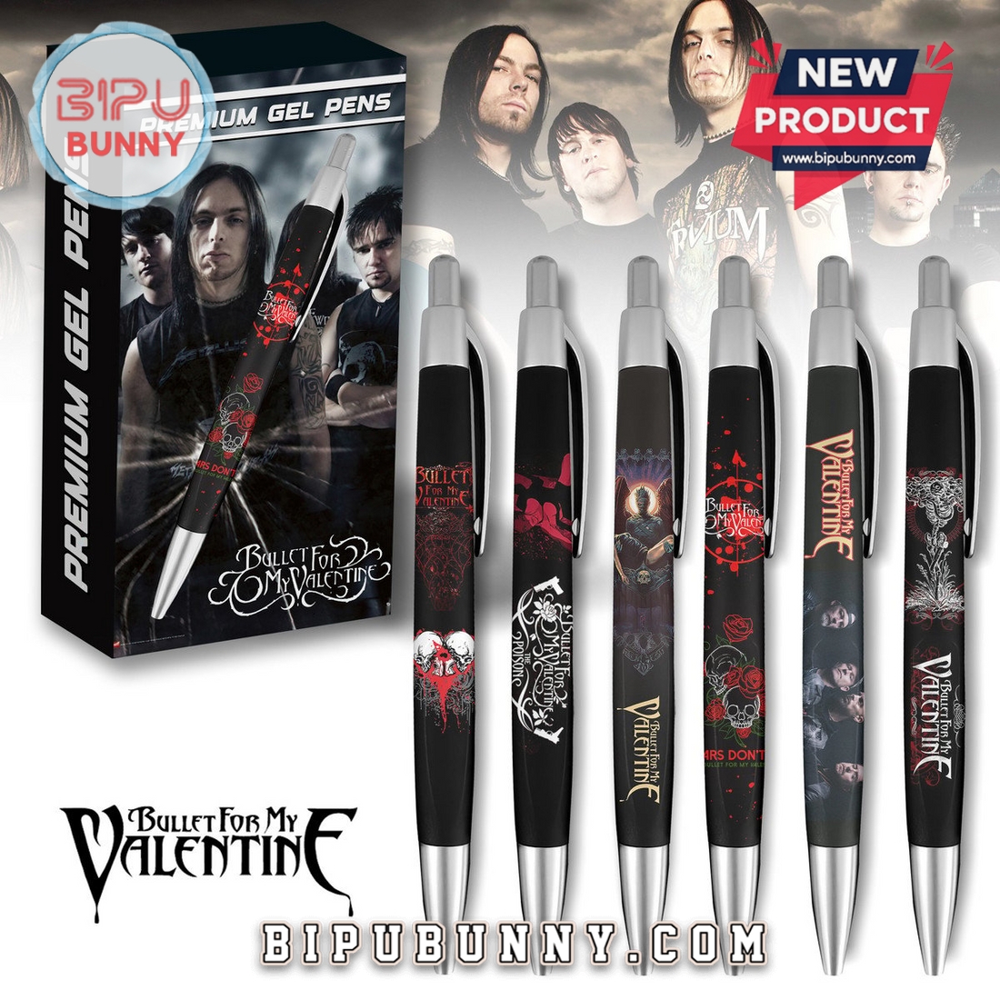 Bullet for My Valentine Premium Gel Pens Bullet for My Valentine Premium Gel Pens