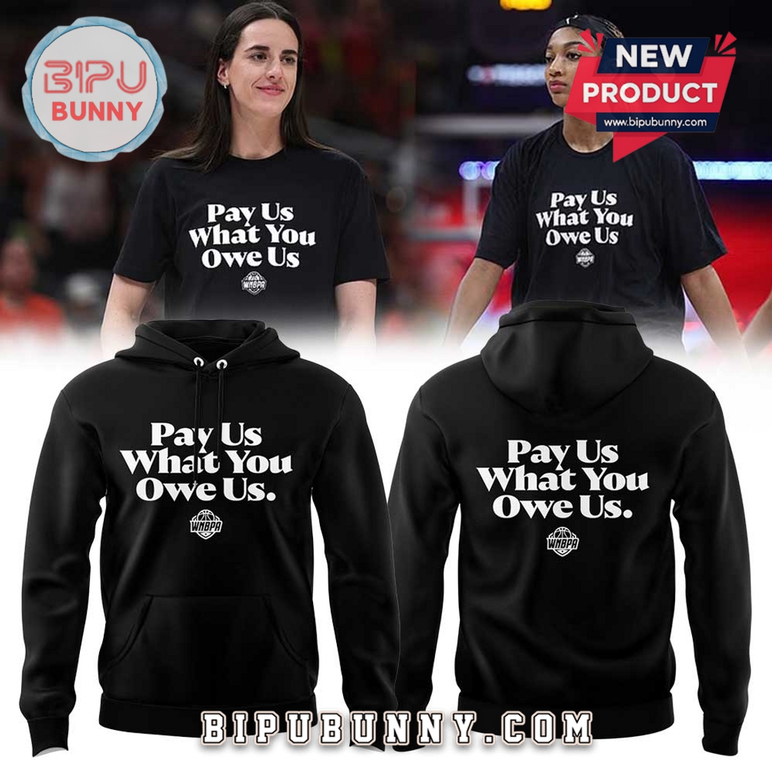 Caitlin Clark Pay Us What You Owe Us Hoodie Caitlin Clark Pay Us What You Owe Us Hoodie