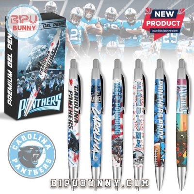 Carolina Panthers Football Premium Gel Pens Carolina Panthers Football Premium Gel Pens
