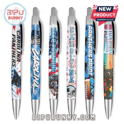 Carolina Panthers Football Premium Gel Pens