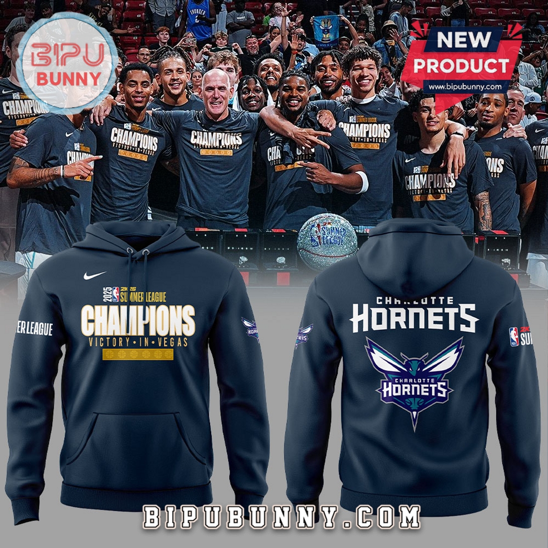 Charlotte Hornets NBA Summer League 2025 Hoodie And Pants Charlotte Hornets NBA Summer League 2025 Hoodie And Pants