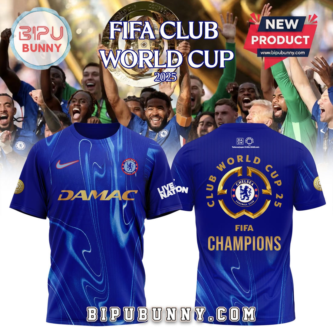 Chelsea FIFA Club World Cup Champions Hoodie Chelsea FIFA Club World Cup Champions Hoodie