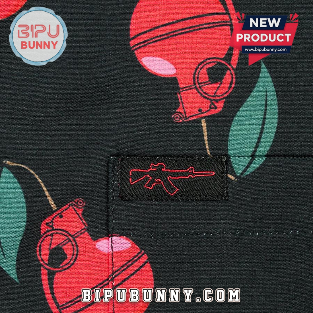 Cherry Bomb Hawaiian Aloha Shirt Cherry Bomb Hawaiian Aloha Shirt