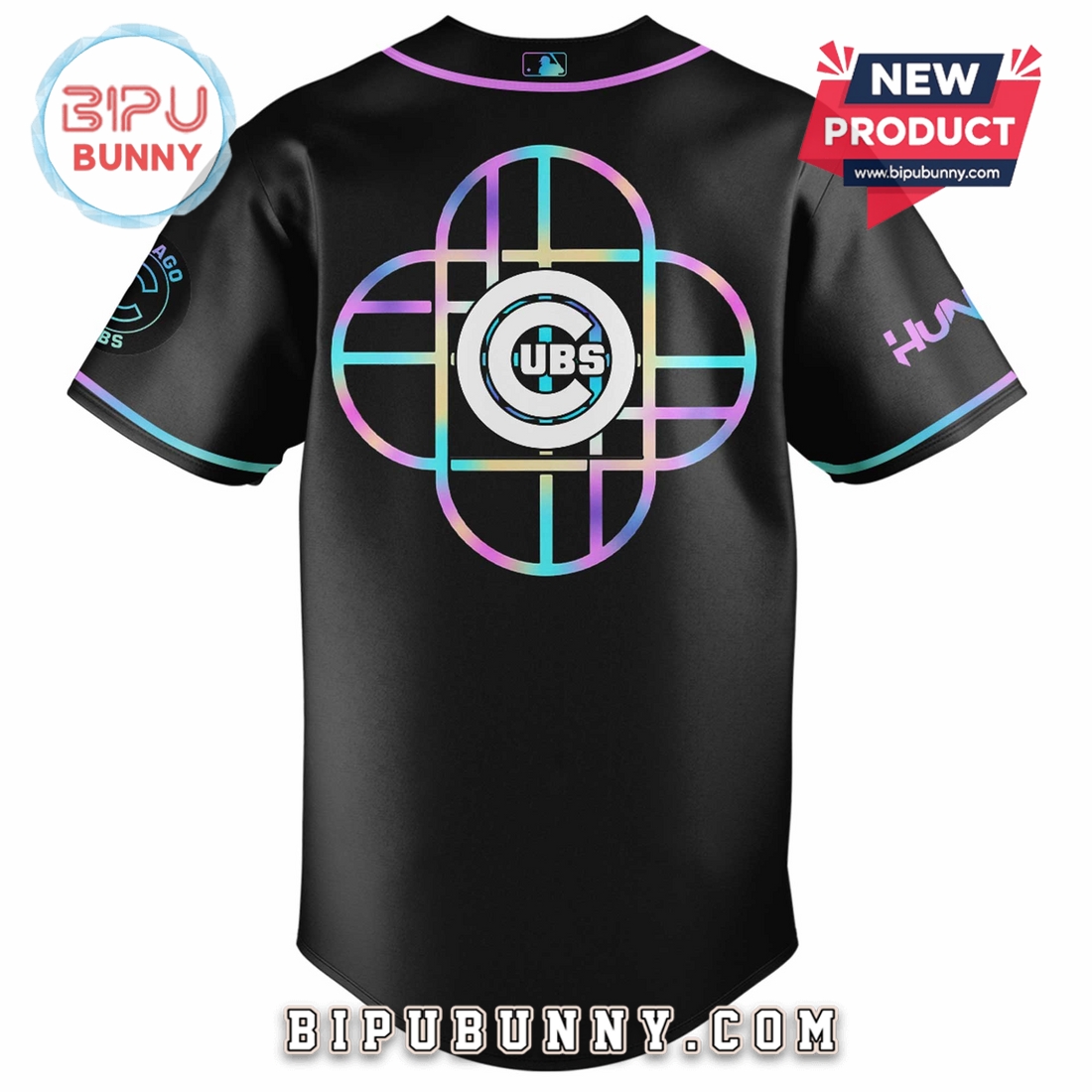 Chicago Cubs MLB x KPop Demon Hunters Baseball Jersey Chicago Cubs MLB x KPop Demon Hunters Baseball Jersey