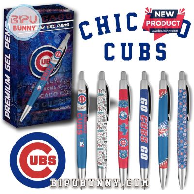 Chicago Cubs Premium Gel Pens Chicago Cubs Premium Gel Pens