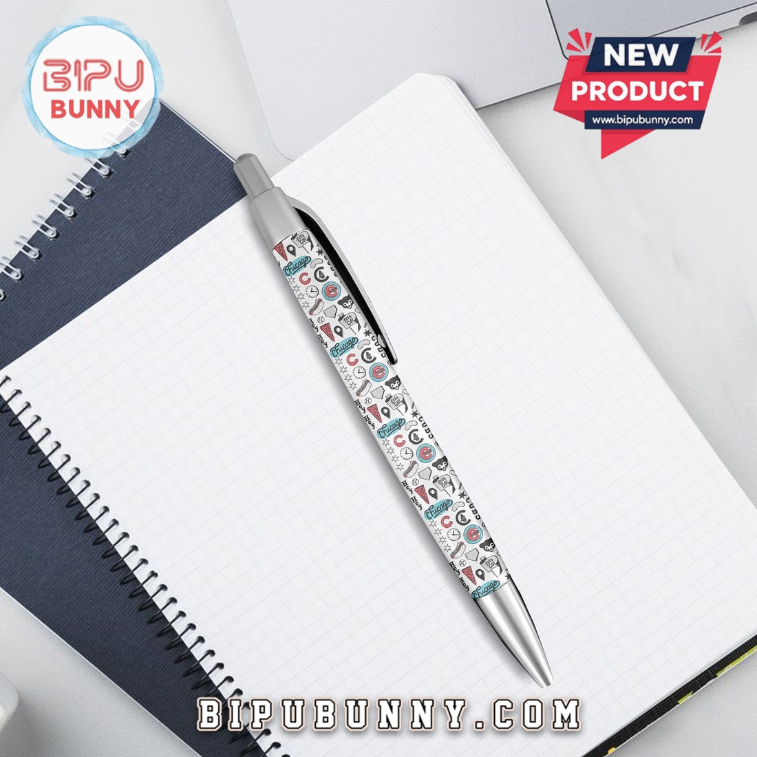 Chicago Cubs Premium Gel Pens Chicago Cubs Premium Gel Pens