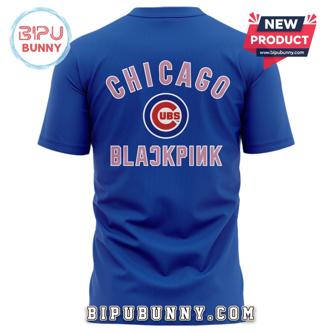 Chicago Cubs x Blackpink 2025 World Tour Blue Hoodie Chicago Cubs x Blackpink 2025 World Tour Blue Hoodie