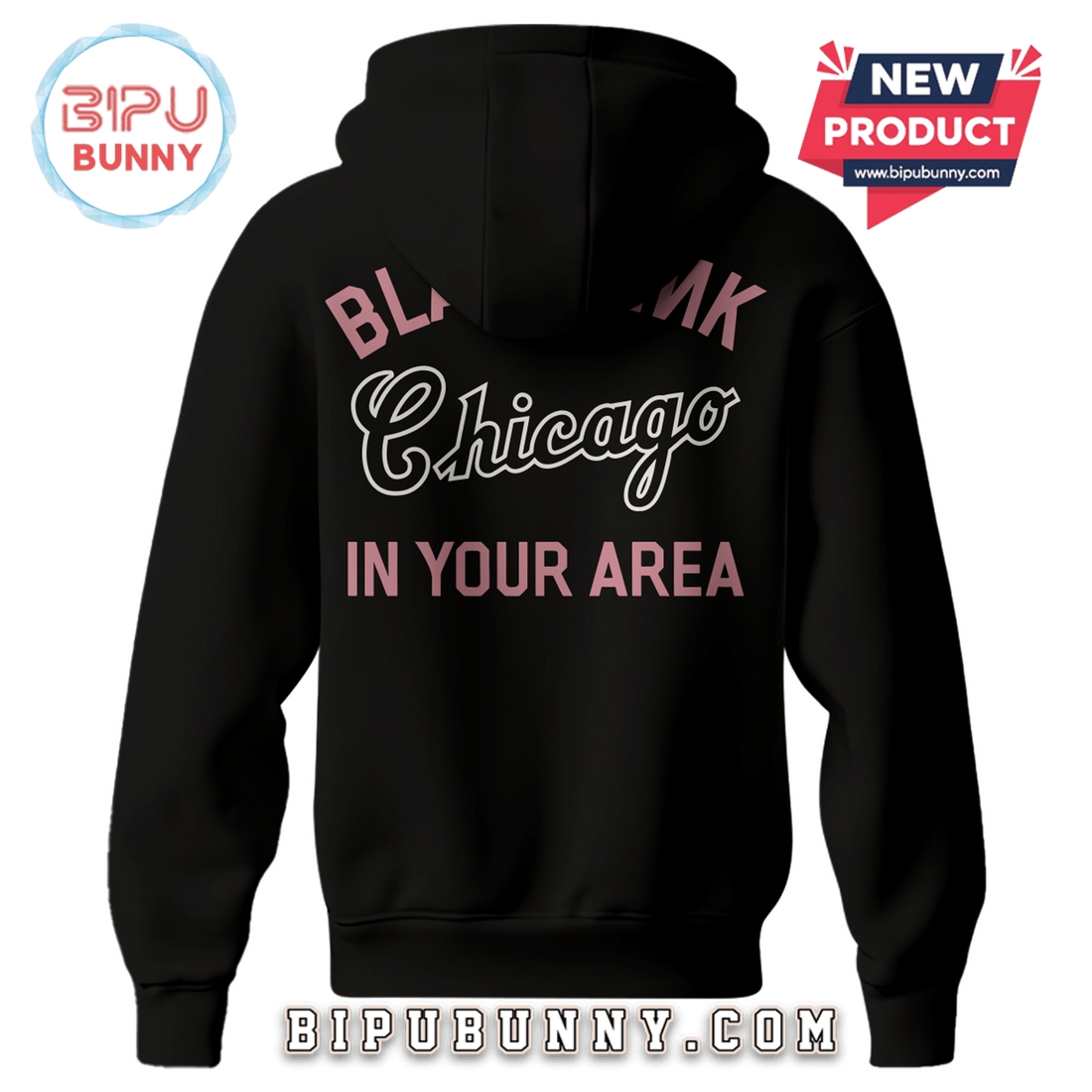 Chicago White Sox x Blackpink 2025 World Tour Black Hoodie Chicago White Sox x Blackpink 2025 World Tour Black Hoodie