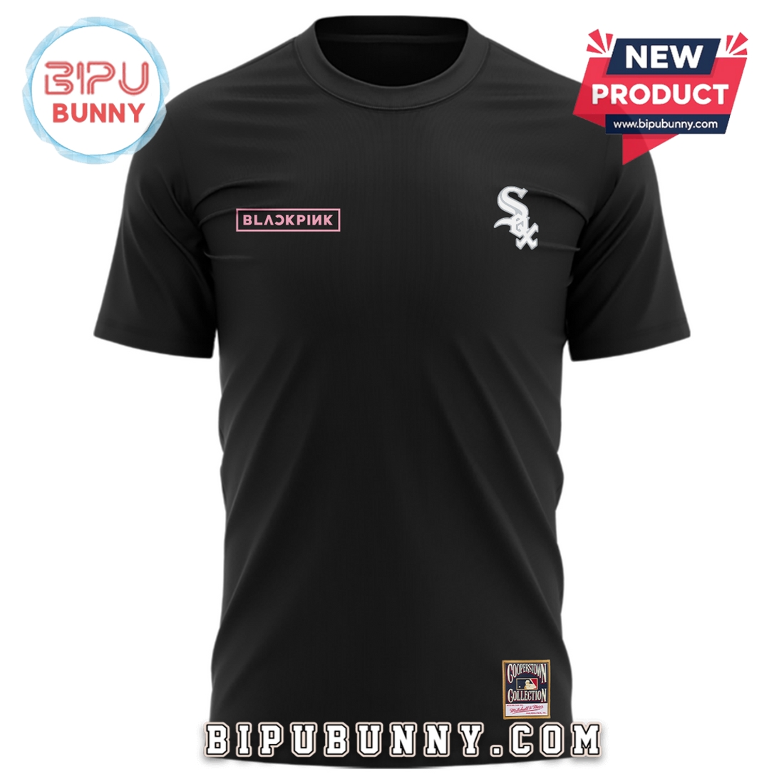 Chicago White Sox x Blackpink 2025 World Tour Black Hoodie Chicago White Sox x Blackpink 2025 World Tour Black Hoodie