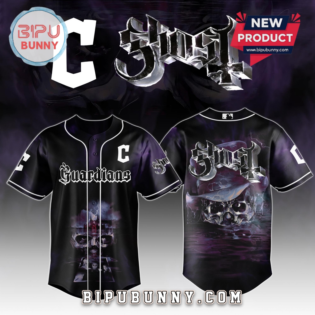 Cleveland Guardians MLB GHOST Skeletour World Tour 2025 Jersey Cleveland Guardians MLB GHOST Skeletour World Tour 2025 Jersey