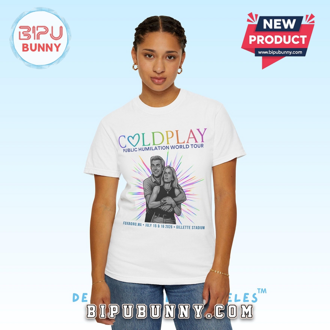Coldplay Couple Concert Tee Parody T-Shirt Coldplay Couple Concert Tee Parody T-Shirt