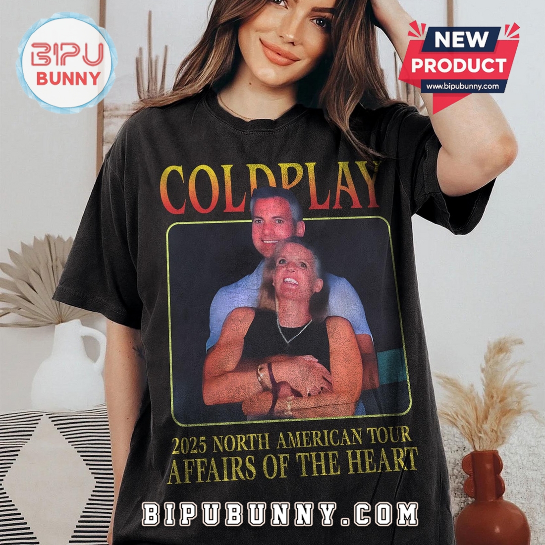 Coldplay’s Kiss Cam Caught Cheating T-Shirt, Viral Concert Affair Meme Coldplay’s Kiss Cam Caught Cheating T-Shirt, Viral Concert Affair Meme