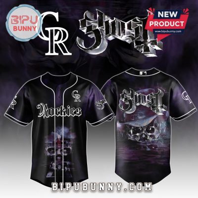Colorado Rockies MLB GHOST Skeletour World Tour 2025 Jersey Colorado Rockies MLB GHOST Skeletour World Tour 2025 Jersey