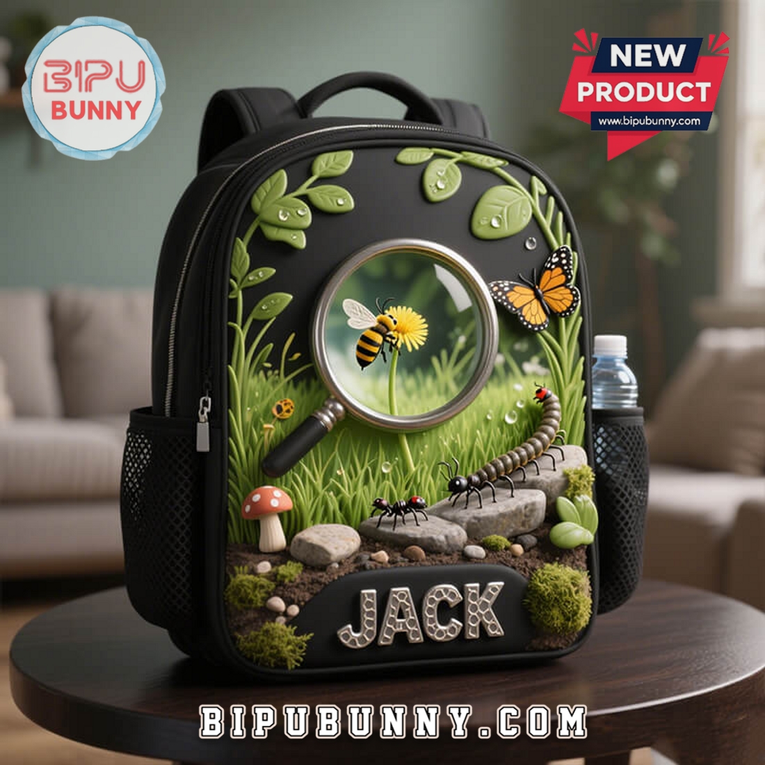Custom Children’s Insect Observation Style School Bag Custom Children’s Insect Observation Style School Bag