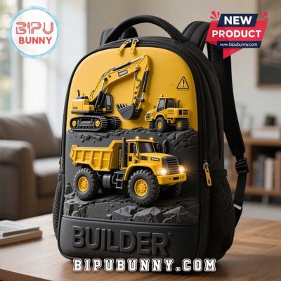 Custom Engineering Vehicle Style School Bag