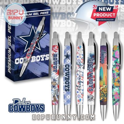 Dallas Cowboys Football Premium Gel Pens Dallas Cowboys Football Premium Gel Pens