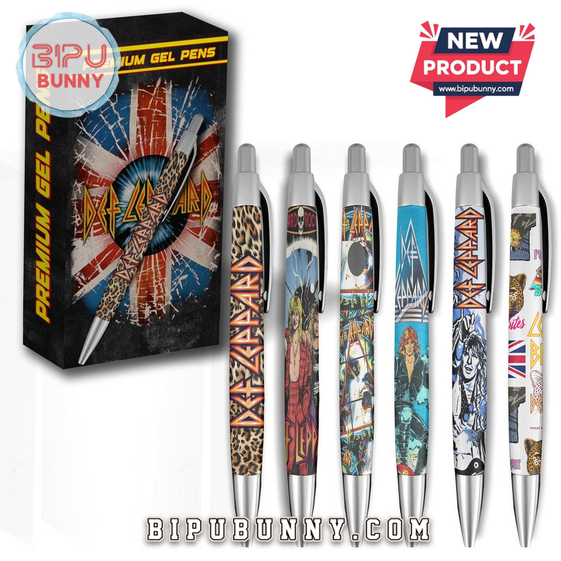 Def Leppard Premium Gel Pens Def Leppard Premium Gel Pens