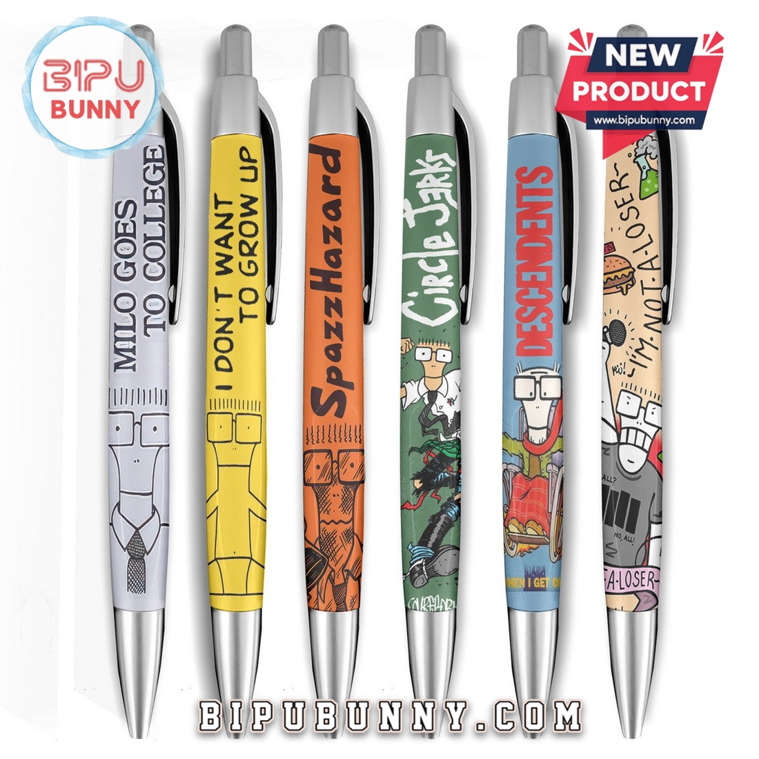 Descendents Band Premium Gel Pens Descendents Band Premium Gel Pens