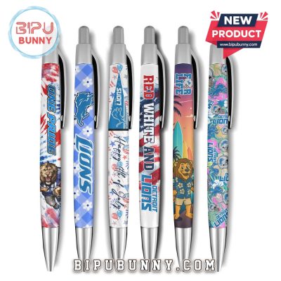 Detroit Lions Premium Gel Pens
