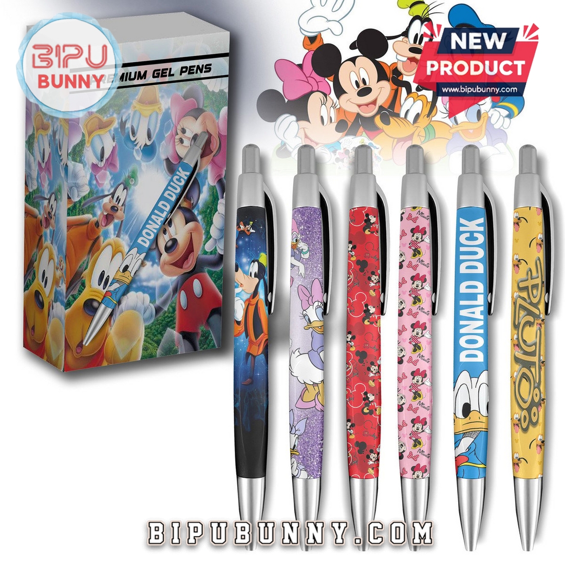 Donald Duck Premium Gel Pens Donald Duck Premium Gel Pens