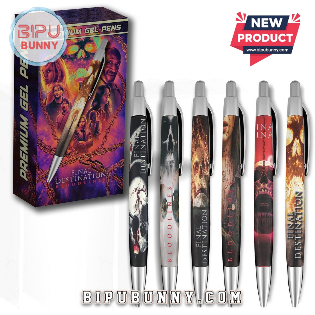 Final Destination Bloodlines Premium Gel Pens Final Destination Bloodlines Premium Gel Pens