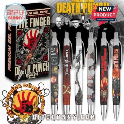 Five Finger Death Punch Premium Gel Pens