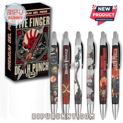 Five Finger Death Punch Premium Gel Pens