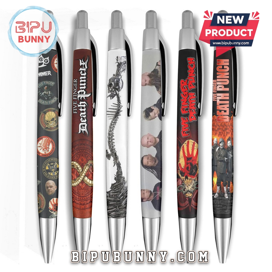 Five Finger Death Punch Premium Gel Pens Five Finger Death Punch Premium Gel Pens
