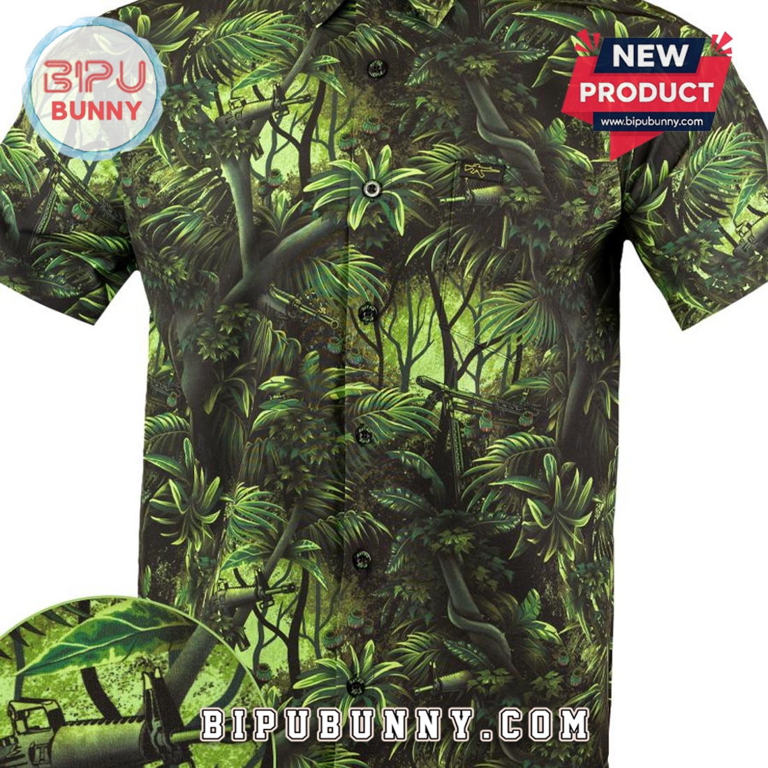 Full Metal Jacket Hawaiian Aloha Shirt Full Metal Jacket Hawaiian Aloha Shirt