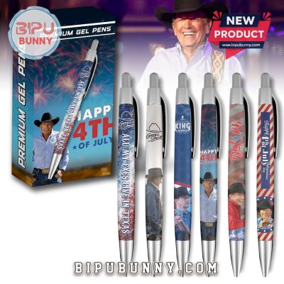 George Strait – Happy 4th Of July Premium Gel Pens