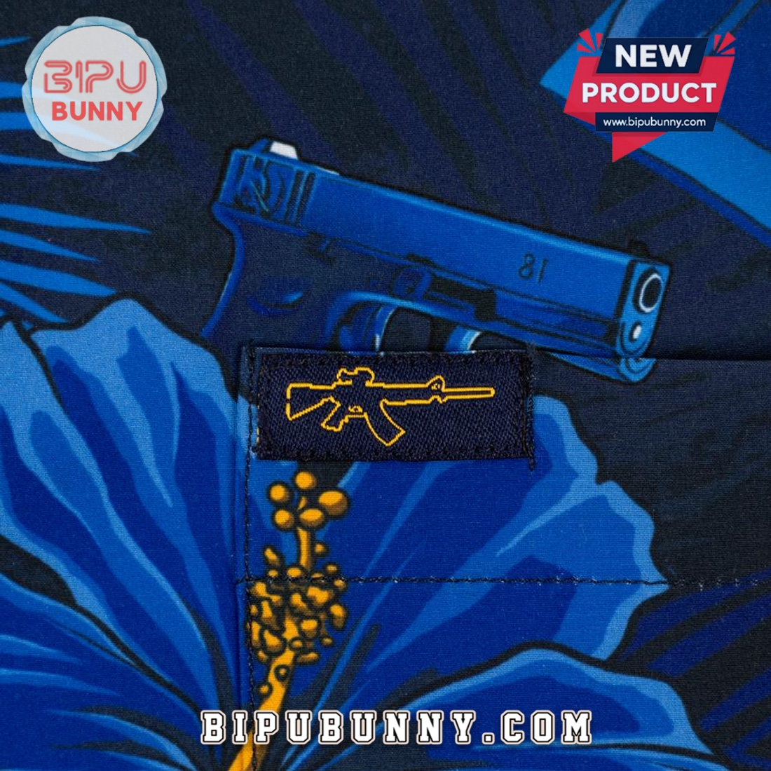 Glockbuster Hawaiian Aloha Shirt Glockbuster Hawaiian Aloha Shirt