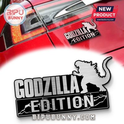 Godzilla Edition Laser Engraved Car Badge