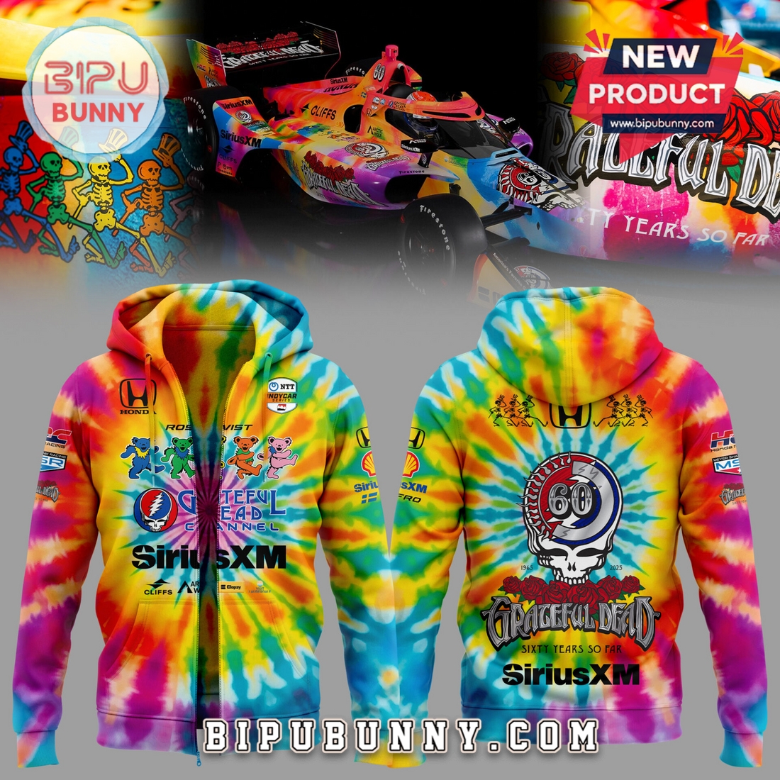 Grateful Dead 60th Anniversary Zip Hoodie And Pants Grateful Dead 60th Anniversary Zip Hoodie And Pants